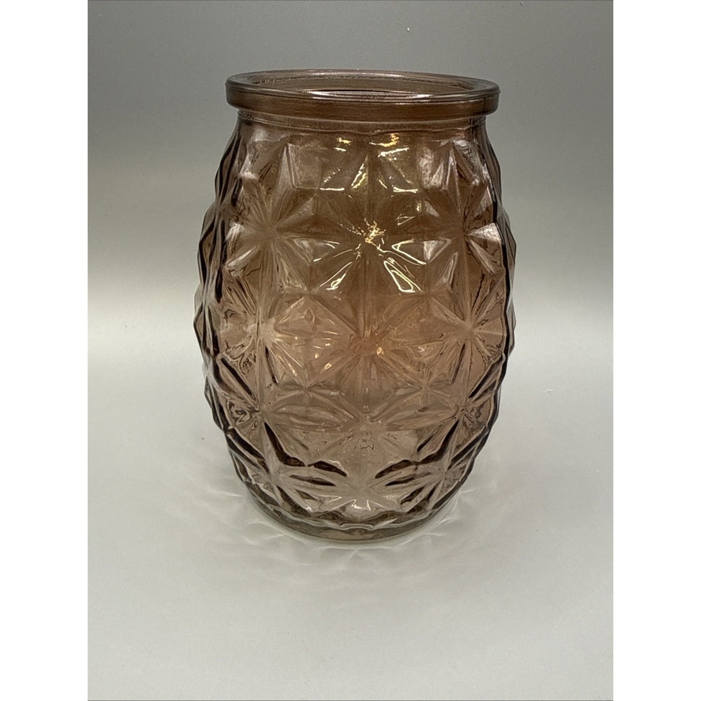 DPS Vintage Purple Glass Jar 5.5"x 3.5" Polatis